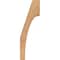 Ekena Millwork 5 1/2"W x 6"D x 18"H Westlake Smooth Knee Brace, Western Red Cedar BRC06X06X18WTL00SWR - alternate 3